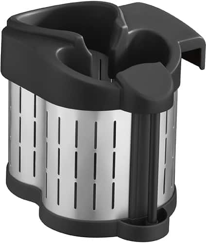 Conair - Styling Tool Holder - Black & Silver - Angle