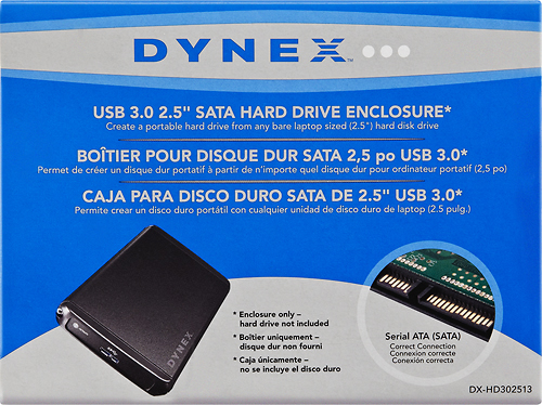 Enclosure SATA para Disco Duro 2.5 de Laptops