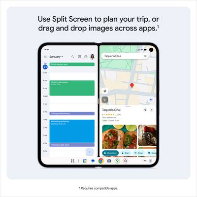 Google Pixel 10 Pro Fold 256GB (Unlocked) Moonstone GA10091-US Google Pixel 10 Pro Fold 256GB (Unlocked) Moonstone GA10091-US