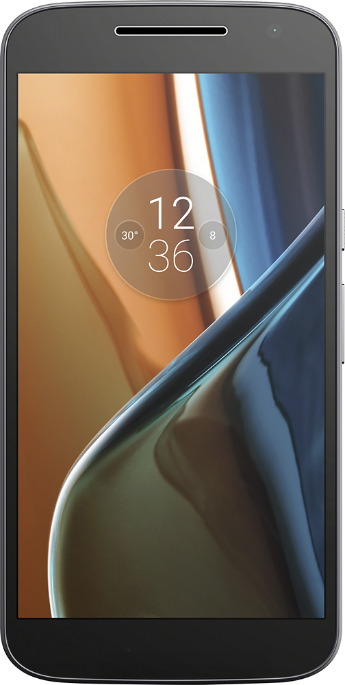 klok patroon vuurwerk Motorola MOTO G (4th Generation) 4G LTE with 16GB Memory Cell Phone  (Unlocked) Black 00991NARTL - Best Buy