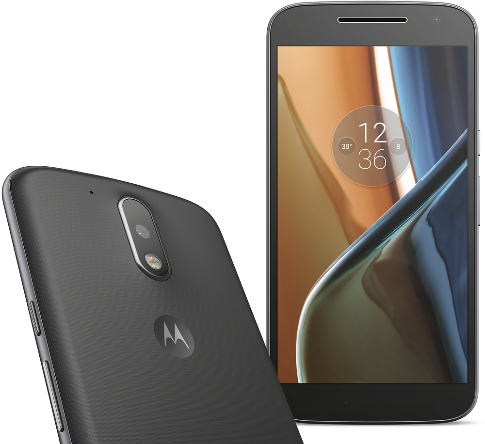 Motorola MOTO G (4th Generation) LTE with 16GB Memory Phone (Unlocked) Black 00991NARTL - Best Buy