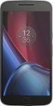 Front Zoom. Motorola - Moto G Plus (4th Generation) 4G LTE with 16GB Memory Cell Phone (Unlocked) - Black.