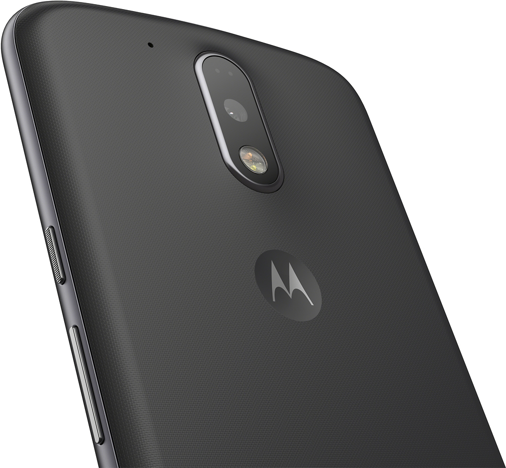 Billy Kruis aan Doe een poging Best Buy: Motorola Moto G Plus (4th Generation) 4G LTE with 64GB Memory  Cell Phone (Unlocked) Black 00967NARTL