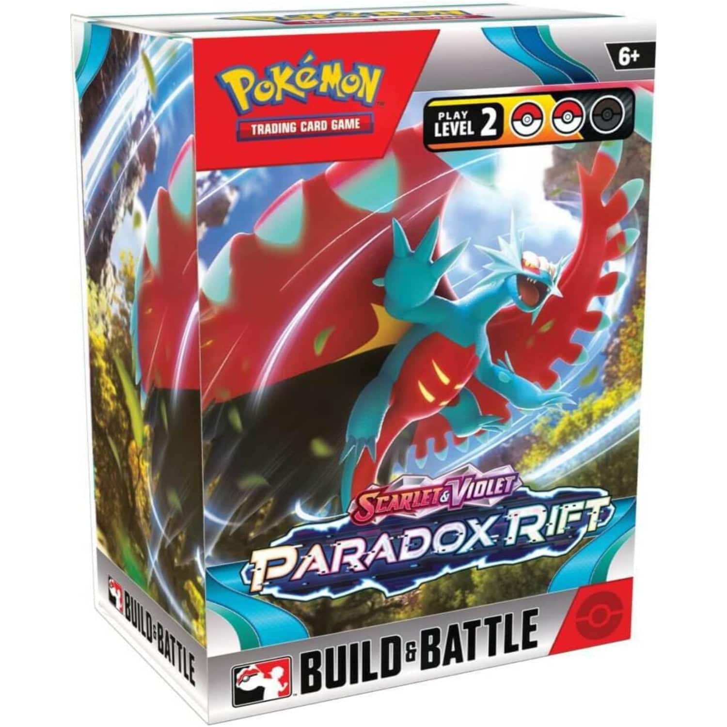 Pokémon - Pokemon TCG: Scarlet & Violet - Paradox Rift Build & Battle Box price history on PriceWatchPro