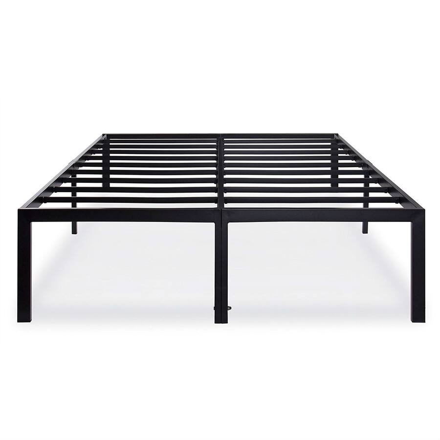 Hivvago Queen size 18 inch High Rise Heavy Duty Metal Platform Bed ...