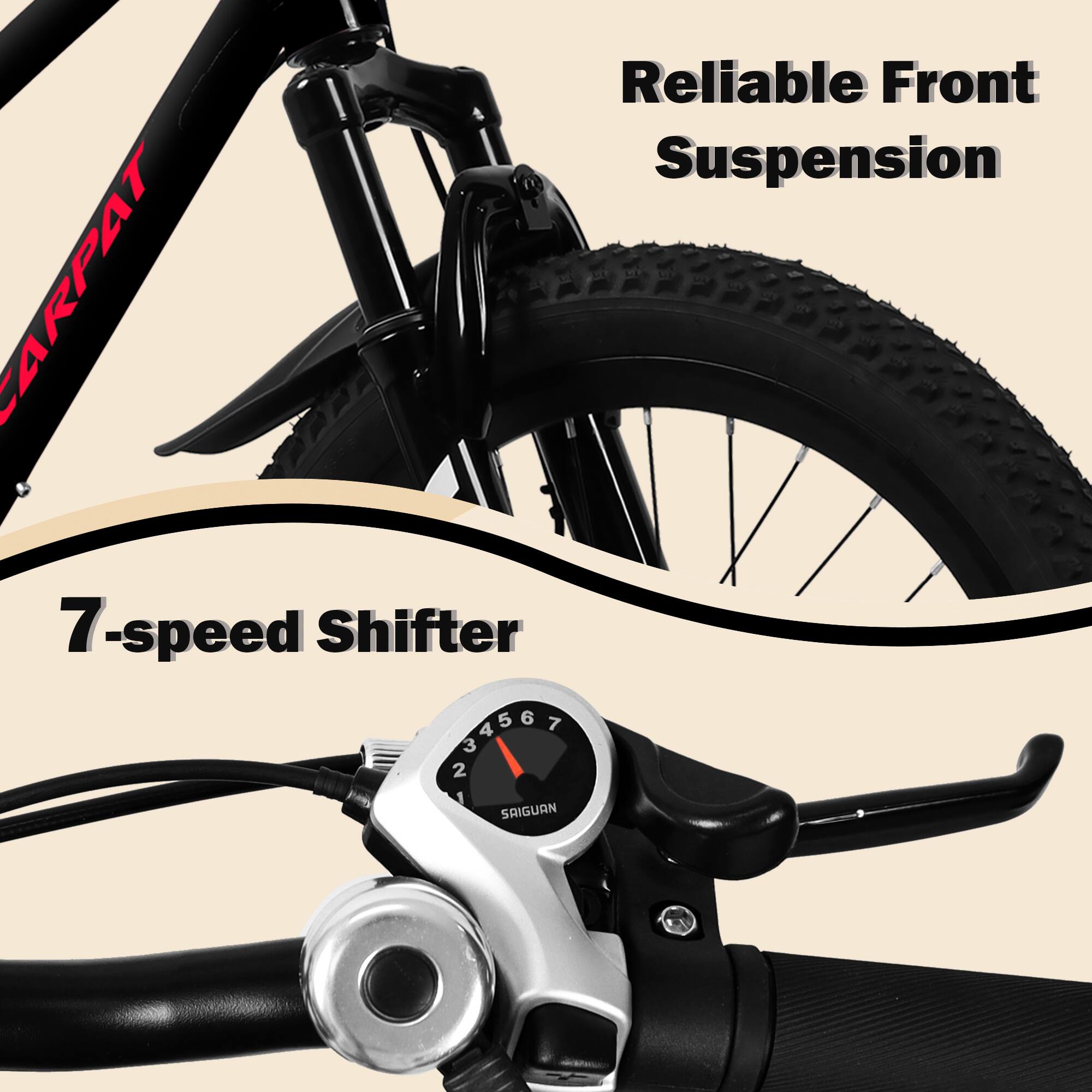 Reliable Front Suspension  
7-speed Shifter  
CARPAT  
SAIGUAN