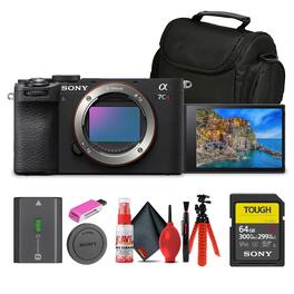 Sony - Alpha 7CR Mirrorless Full-Frame Interchangeable Lens Hybrid Camera Bundle