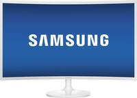 Best Buy Samsung Cf391 Series C32f391fwn 32 Led Curved Fhd Freesync Monitor High Glossy White C32f391