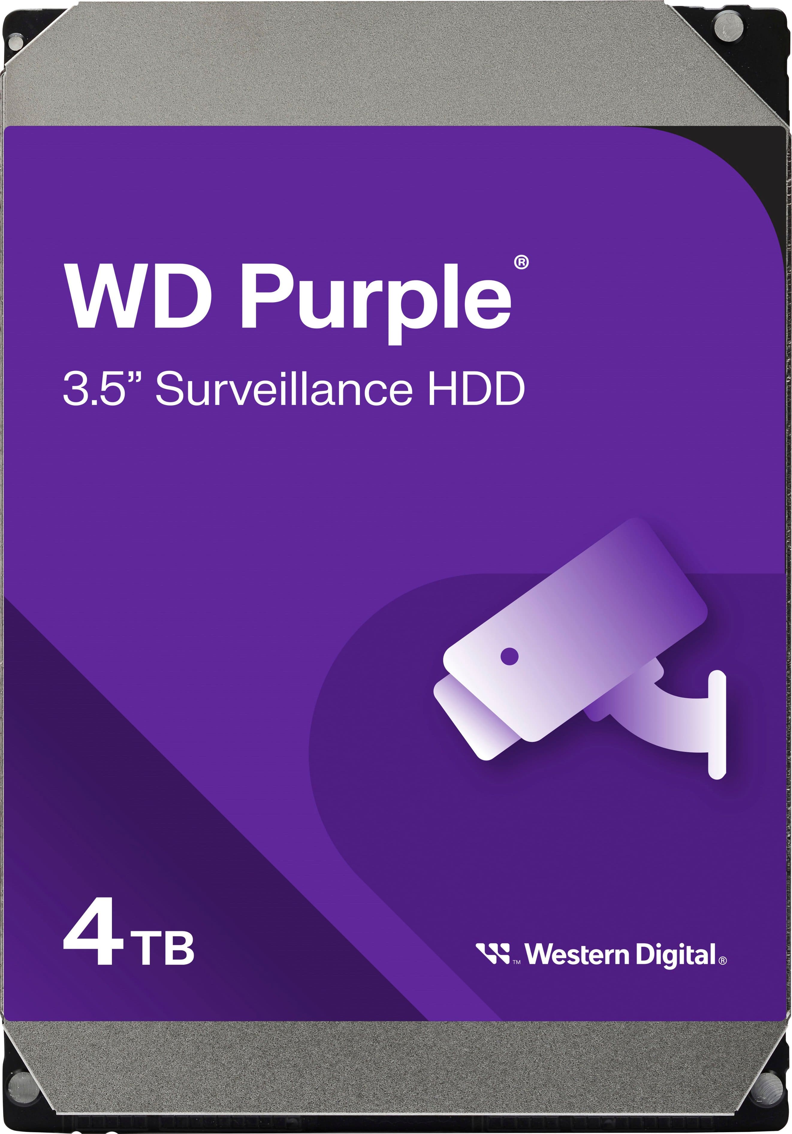 WD Purple 3.5" Surveillance HDD 4TB TB by Western Digital