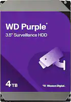 WD - Purple 4TB Surveillance Internal Hard Drive - Front_Zoom