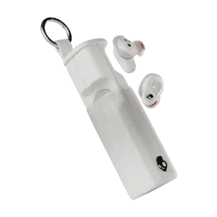 Front. Skullcandy - Method 360 ANC True Wireless Noise Cancelling Earbuds - Bone.