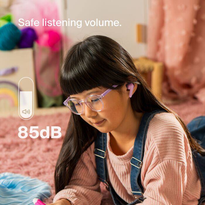 Safe listening volume.  
85dB