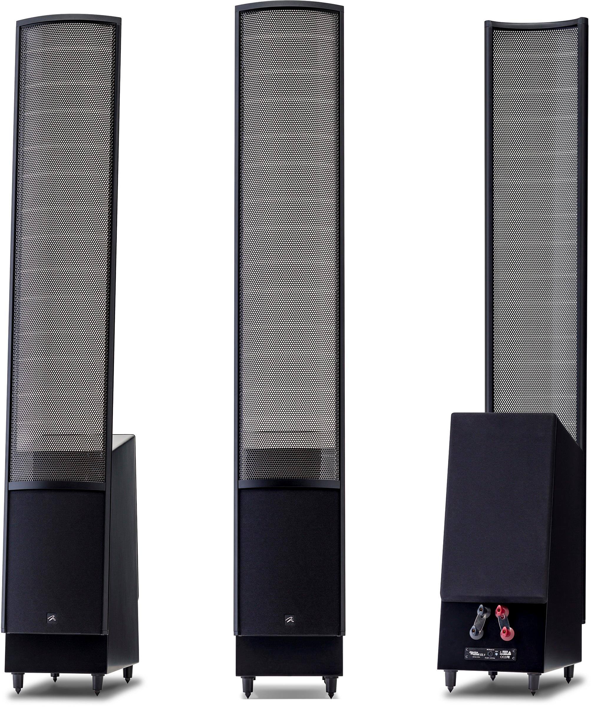 Alt View 13. MartinLogan - ElectroMotion Dual 8" Passive 2-Way Floor Speaker (Each) - Satin black.