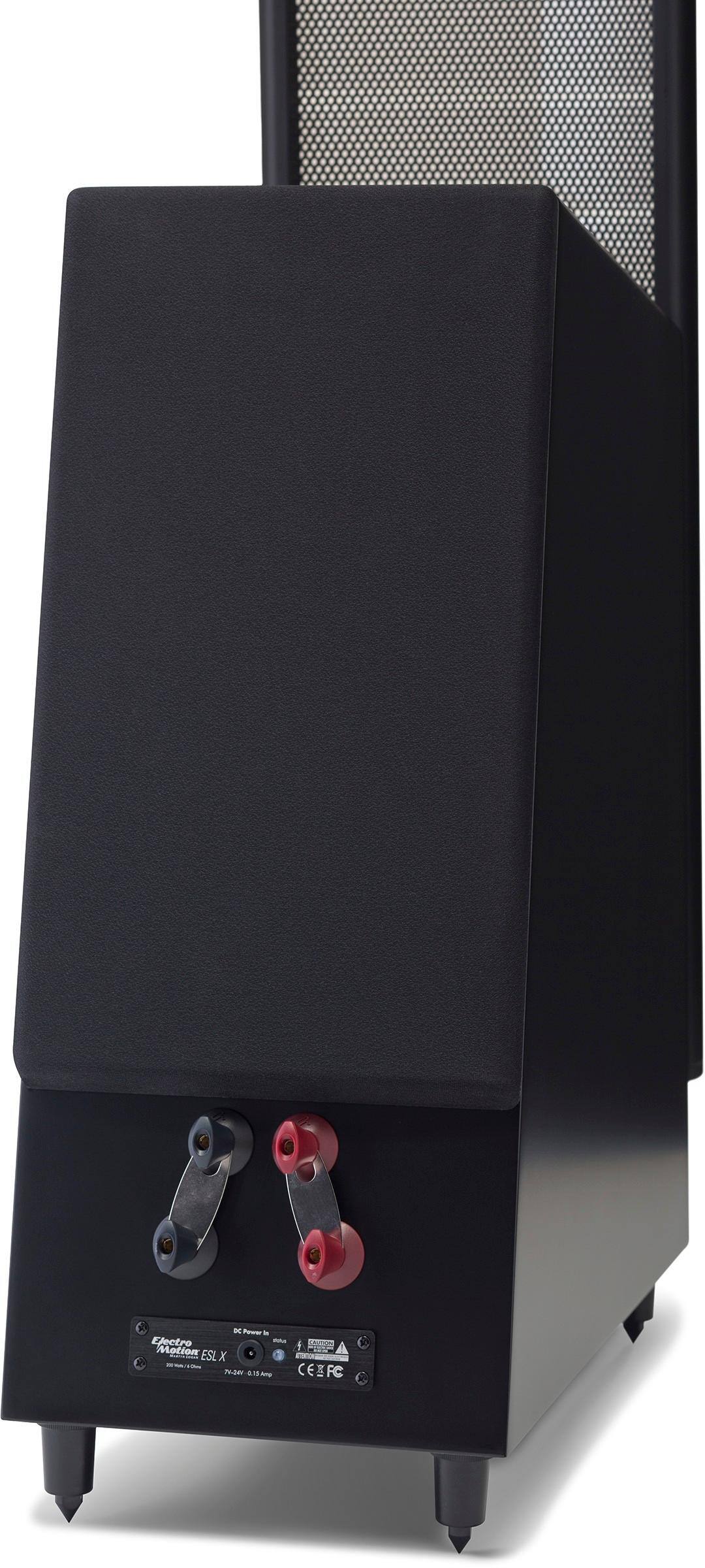 Alt View 17. MartinLogan - ElectroMotion Dual 8" Passive 2-Way Floor Speaker (Each) - Satin black.