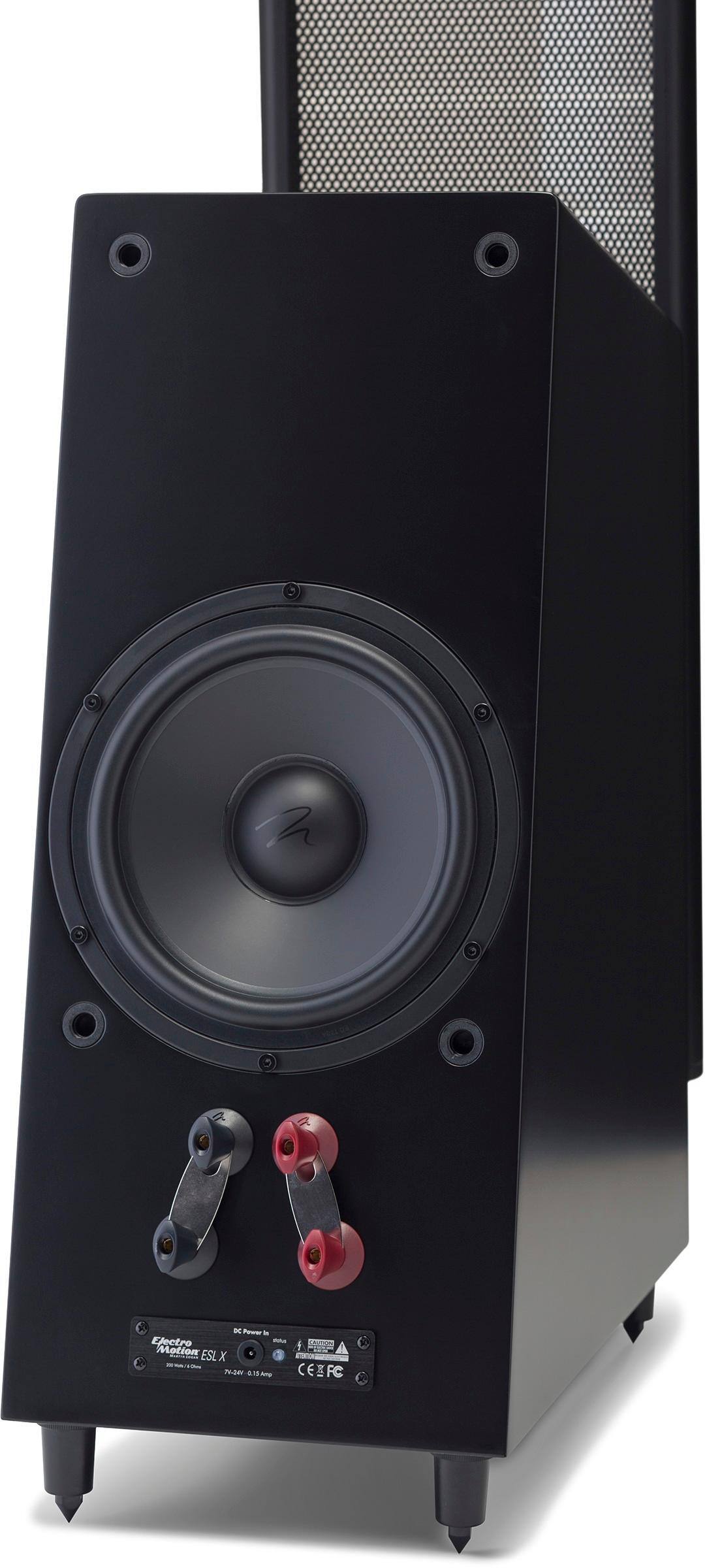 Alt View 18. MartinLogan - ElectroMotion Dual 8" Passive 2-Way Floor Speaker (Each) - Satin black.