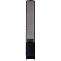 MartinLogan - ElectroMotion Dual 8" Passive 2-Way Floor Speaker (Each) - High-Gloss Black - Front_Zoom