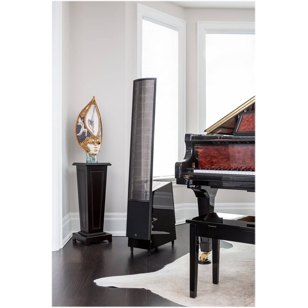 Alt View 18. MartinLogan - ElectroMotion Dual 8" Passive 2-Way Floor Speaker (Each) - High-Gloss Black.
