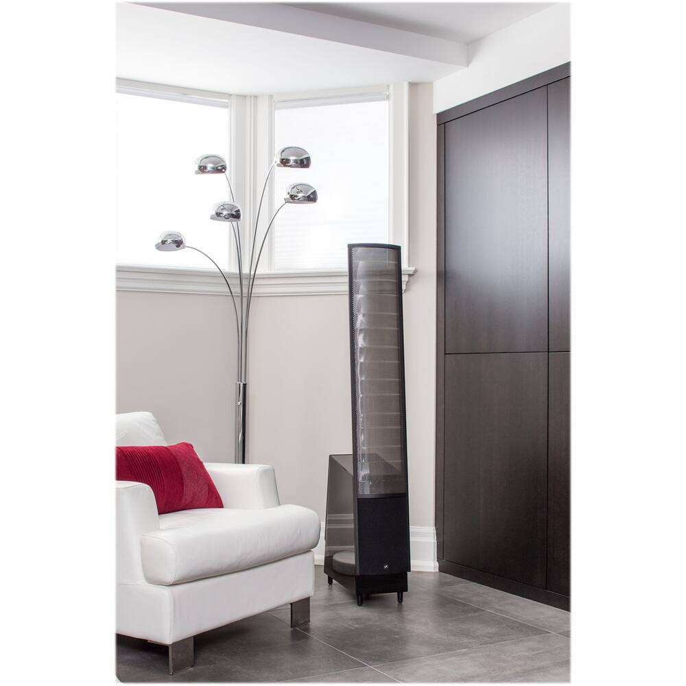 Alt View 19. MartinLogan - ElectroMotion Dual 8" Passive 2-Way Floor Speaker (Each) - High-Gloss Black.