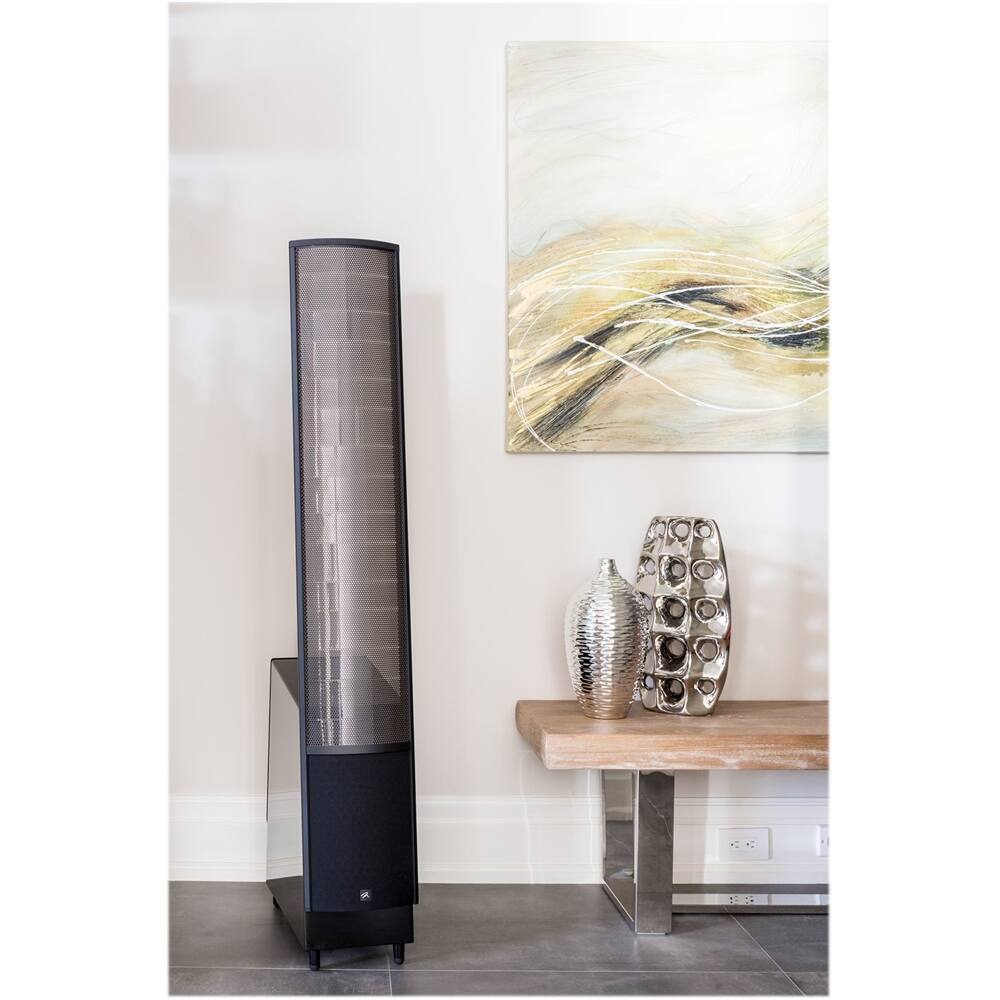 Alt View 20. MartinLogan - ElectroMotion Dual 8" Passive 2-Way Floor Speaker (Each) - High-Gloss Black.