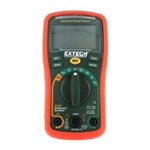 Front Zoom. Extech - 8 Function Mini MultiMeter - Green/Orange.