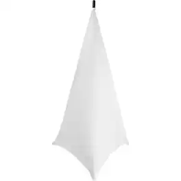 On Stage Stands - Speaker/Lighting Stand Skirt - White