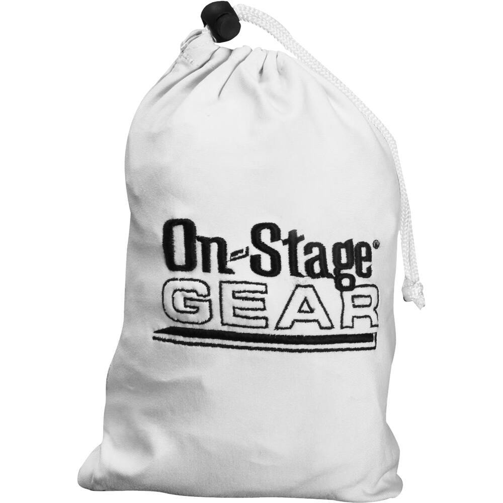 Alt View 14. On-Stage - Speaker/Lighting Stand Skirt - White.