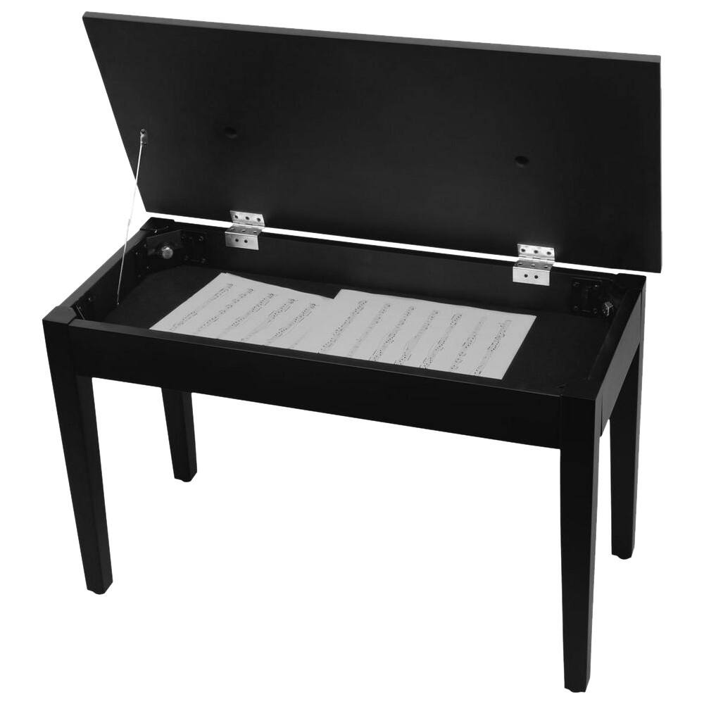 Alt View 11. On-Stage - Deluxe Keyboard/Piano Bench - Black.