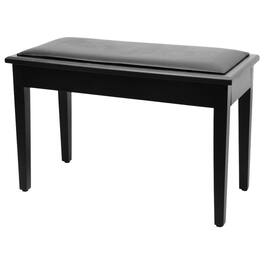 On-Stage - Deluxe Keyboard/Piano Bench - Black