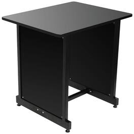 On Stage Stands - WS7500 Series Workstation Rack Cabinet - Black