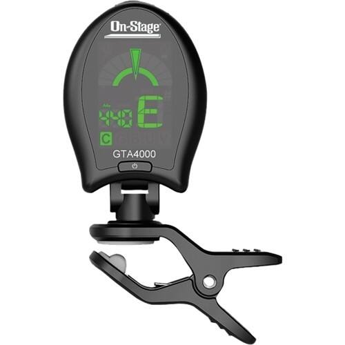 Front. On-Stage - GEAR Clip-On Chromatic Tuner.