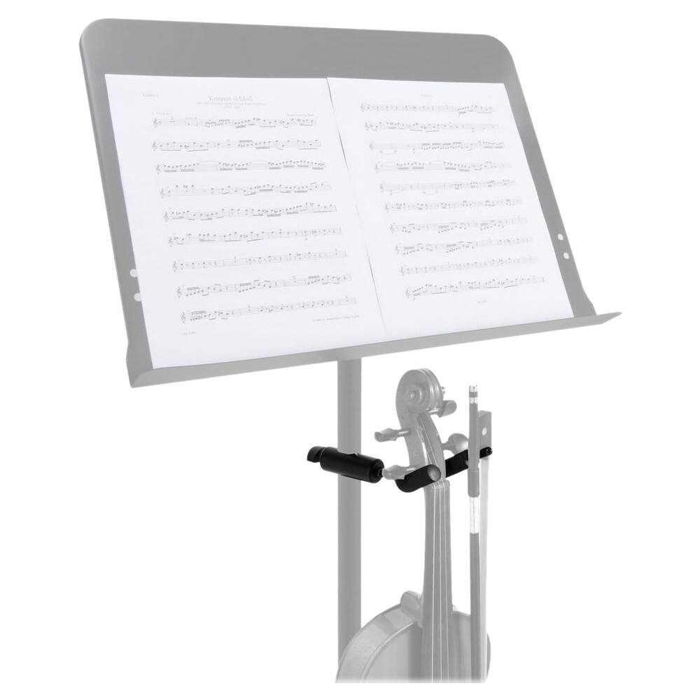 Alt View 11. On-Stage - Violin Hanger for Music Stands - Black.