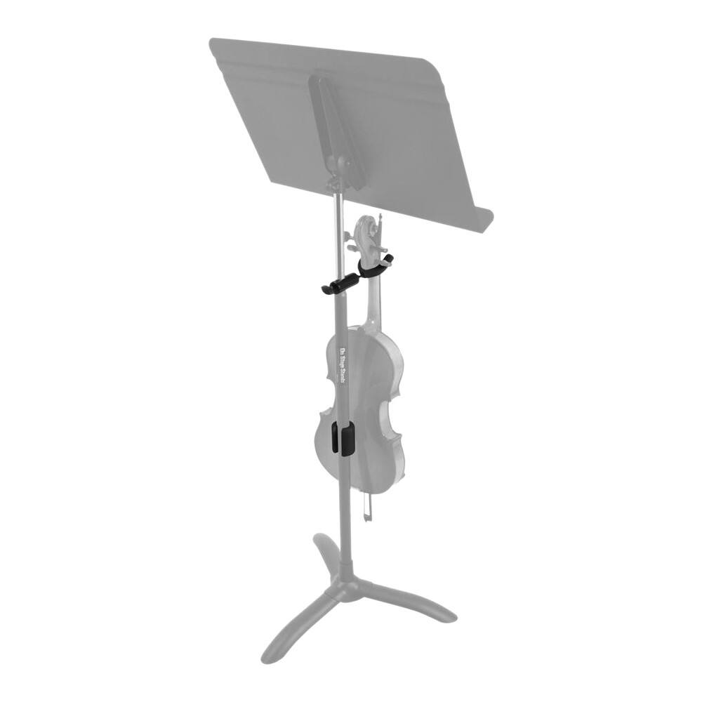 Alt View 12. On-Stage - Violin Hanger for Music Stands - Black.