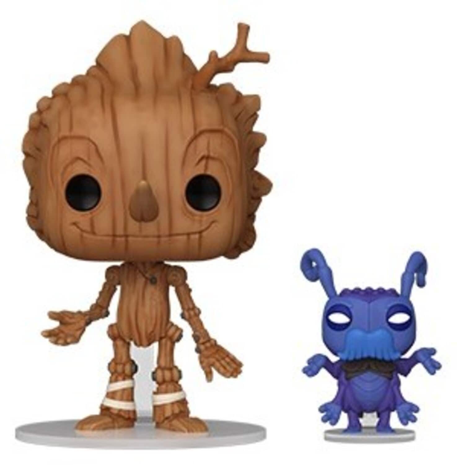 FUNKO POP! MOVIES: Pinocchio - Pinocchio and Cricket - COLLECTABLES - Multicolor