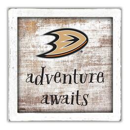 Fan Creations - Anaheim Ducks 14'' x 13'' Adventure Awaits Money Box - Multicolor