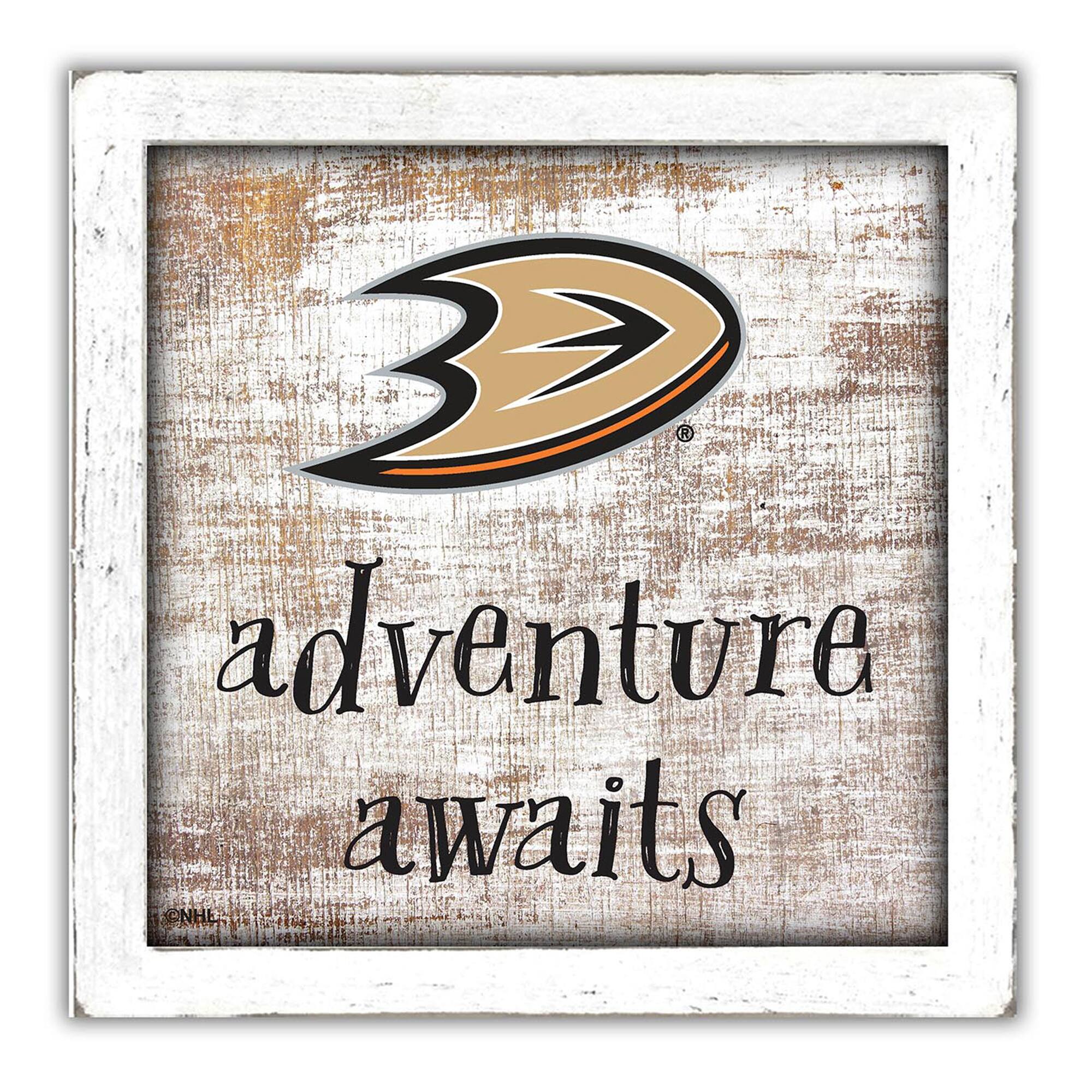 Anaheim Ducks 14'' x 13'' Adventure Awaits Money Box