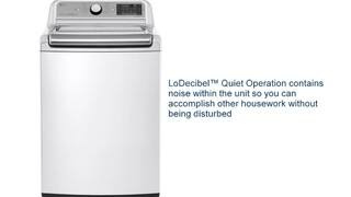 Features: 5.2 Cu. Ft. 12 Cycle Super Capacity Top Load