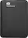 Front. WD - Elements 1TB External USB 3.0 Portable Hard Drive - Black.