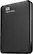 Left. WD - Elements 1TB External USB 3.0 Portable Hard Drive - Black.