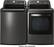 Alt View 11. LG - 7.3 Cu. Ft. 14-Cycle Gas Dryer with Steam.