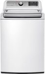 Front Zoom. LG - 5.2 Cu. Ft. 14-Cycle Top-Loading Washer - White.