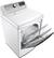 Alt View 17. LG - 7.3 Cu. Ft. 14-Cycle Gas Dryer with Steam.