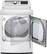 Alt View 11. LG - 7.3 Cu. Ft. Electric Dryer with Steam and EasyLoad Door.