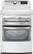 Alt View 12. LG - 7.3 Cu. Ft. Electric Dryer with Steam and EasyLoad Door.