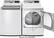 Alt View 15. LG - 7.3 Cu. Ft. Electric Dryer with Steam and EasyLoad Door.