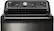 Alt View 1. LG - 5.2 Cu. Ft. 14-Cycle Top-Loading Washer - Black stainless steel.