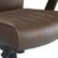 Alt View 15. La-Z-Boy - Bennett Bonded Leather Executive High-Back Ergonomic Office Chair - Brown.