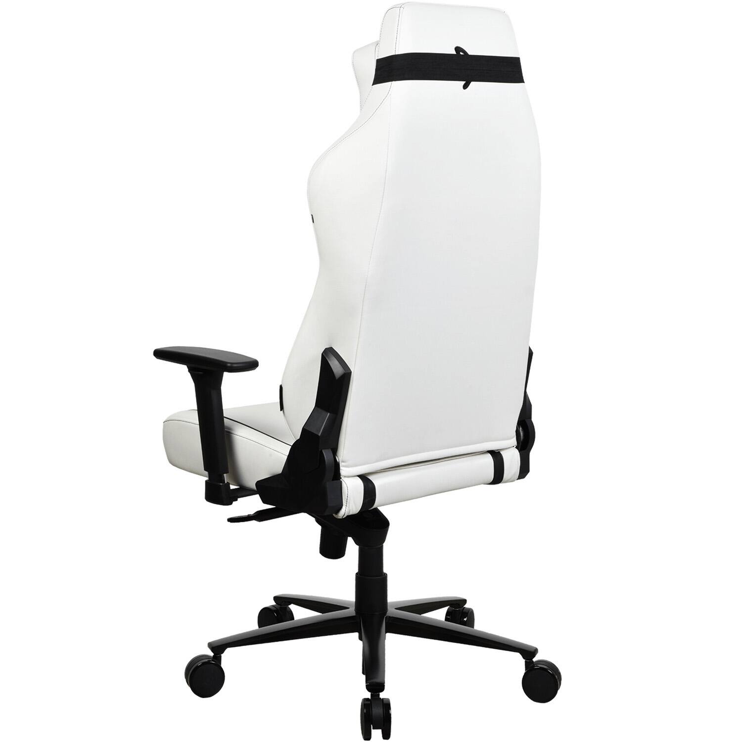 Alt View 12. Arozzi - Vernazza Series Premium XL Soft PU Gaming Chair - White.