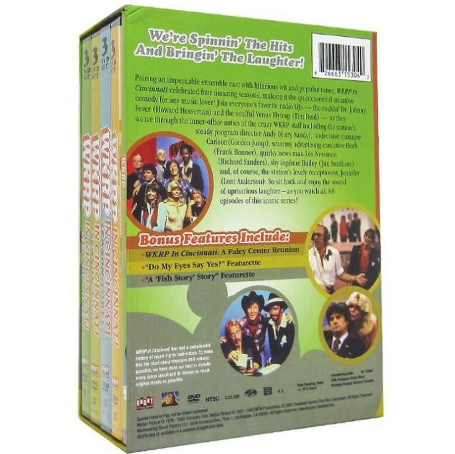 Left. WKRP In Cincinnati: The Complete Series (DVD).