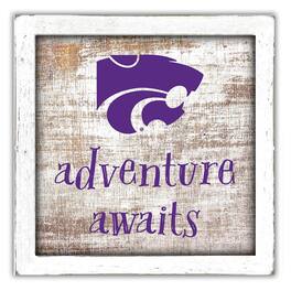 Fan Creations - Kansas State Wildcats 14'' x 13'' Adventure Awaits Money Box - Multicolor
