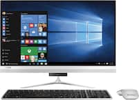 Lenovo - 510S-23ISU 23" Touch-Screen All-In-One - Intel Core i5 - 8GB Memory - 1TB+8GB Hybrid Hard Drive - Black/Silver - Larger Front